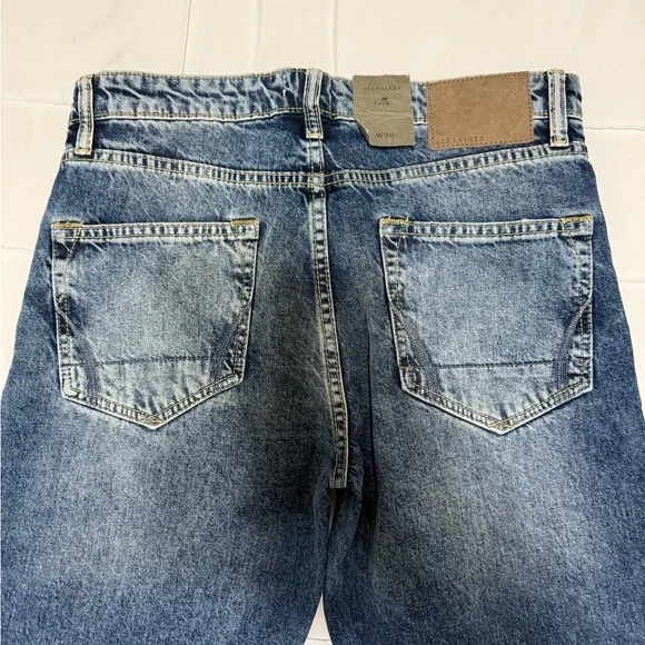 All Saints Jack Relaxed Tapered W30 Jeans - Picture 4 of 5